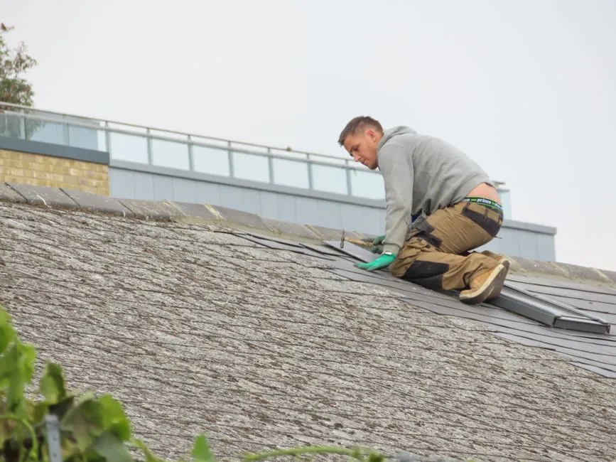 Before and After: Gutter Repair Project 1